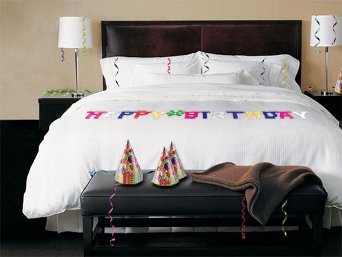 hotel decorations for boyfriend birthday